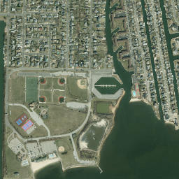 Amity Harbor New York High Resolution Satellite Map