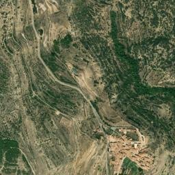 Villarluengo map(satellite map)