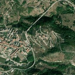 Balvano map(satellite map)