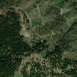 Trinity County map(satellite map)