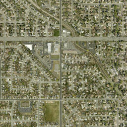 5710-5718 Dynasty Oaks Cir Salt Lake City UT High Resolution Satellite Map