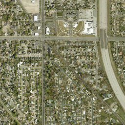 5708 Ferron Dr Salt Lake City UT High Resolution Satellite Map