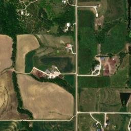 275-289 South 8th Road, Palmyra, NE High Resolution Satellite Map
