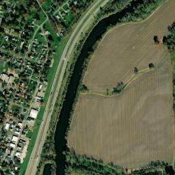 Bolivar Ohio High Resolution Satellite Map