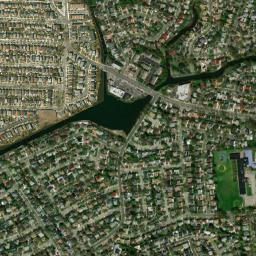 North Woodmere New York High Resolution Satellite Map