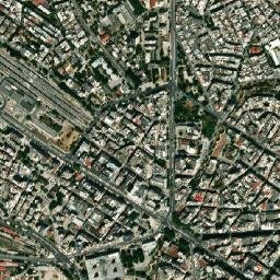 Thessaloníki map(satellite map)