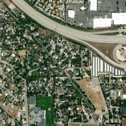 Satellite view of Murray City Golf Course