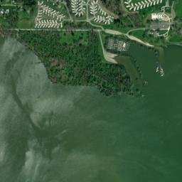 Richland Cottage Area Ohio High Resolution Satellite Map