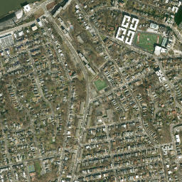 Hamilton Park New York High Resolution Satellite Map