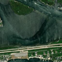 Oak Beach New York High Resolution Satellite Map