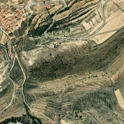 Olocau del Rey map(satellite map)