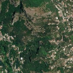 Arola-Preazzano map(satellite map)