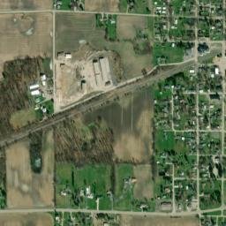 Caledonia Ohio High Resolution Satellite Map
