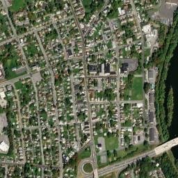 Fullerton map(satellite map)