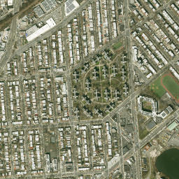 Paerdegat New York High Resolution Satellite Map