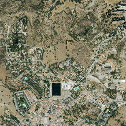 Hoyo de Manzanares map(satellite map)