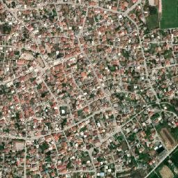 Chalástra map(satellite map)
