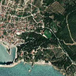 Limenária map(satellite map)
