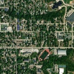 1115 Boswell Avenue Crete NE High Resolution Satellite Map
