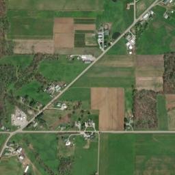 Miley Crossroads Ohio High Resolution Satellite Map