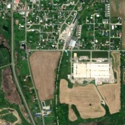 Holmesville Ohio High Resolution Satellite Map