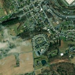 Cressona map(satellite map)