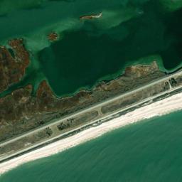 Satellite view of Jones Beach Island Gilgo
