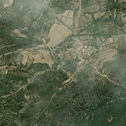 Mantiel map(satellite map)