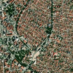 Korçë map(satellite map)
