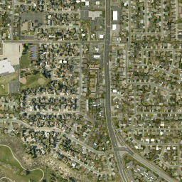 7170 South Brookhill Drive, Salt Lake City, UT High Resolution Satellite Map