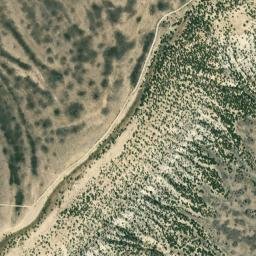 Moffat County map(satellite map)