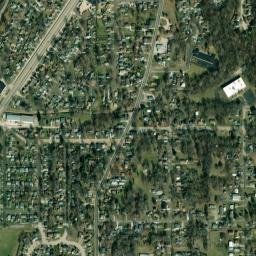 North Pekin map(satellite map)