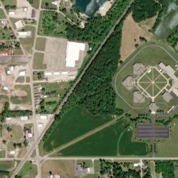 Bellaire Gardens Ohio High Resolution Satellite Map