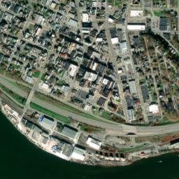 East Liverpool map(satellite map)