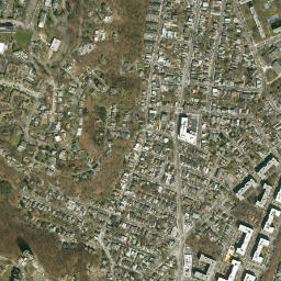 Fox Hills New York High Resolution Satellite Map