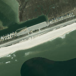 Gilgo Beach New York High Resolution Satellite Map