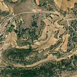 Peralveche map(satellite map)