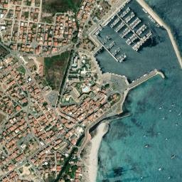 La Caletta map(satellite map)