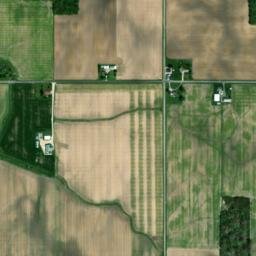 Hinton Ohio High Resolution Satellite Map