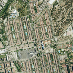 Tres Cantos map(satellite map)