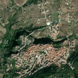 Vietri di Potenza map(satellite map)