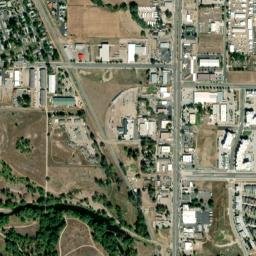 100-146 Conifer Street, Fort Collins, CO High Resolution Satellite Map