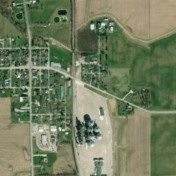 Uniopolis Ohio High Resolution Satellite Map