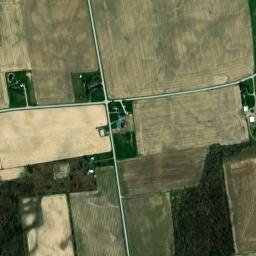 Browns Crossroads Ohio High Resolution Satellite Map