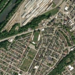 Vandergrift map(satellite map)
