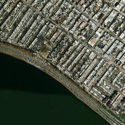 Bath Beach map(satellite map)