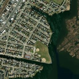 Barnum Island map(satellite map)