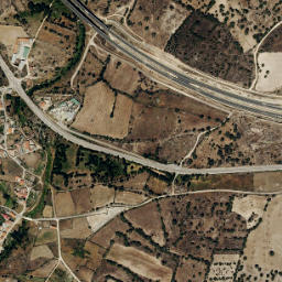 Fuentes de Oñoro map(satellite map)
