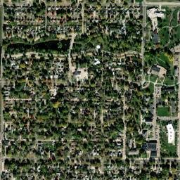 101-199 Waynoka St Hastings NE High Resolution Satellite Map