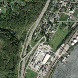 Vulcan Ohio High Resolution Satellite Map